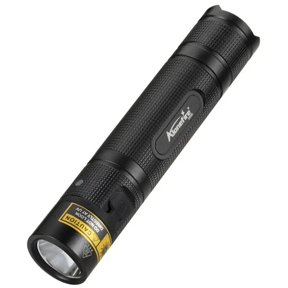 10W UV 395/400nm Led Flashlight USB Rechargeable High power Glass Resin Curing Pet Stains Marker Scorpion Money Checker light