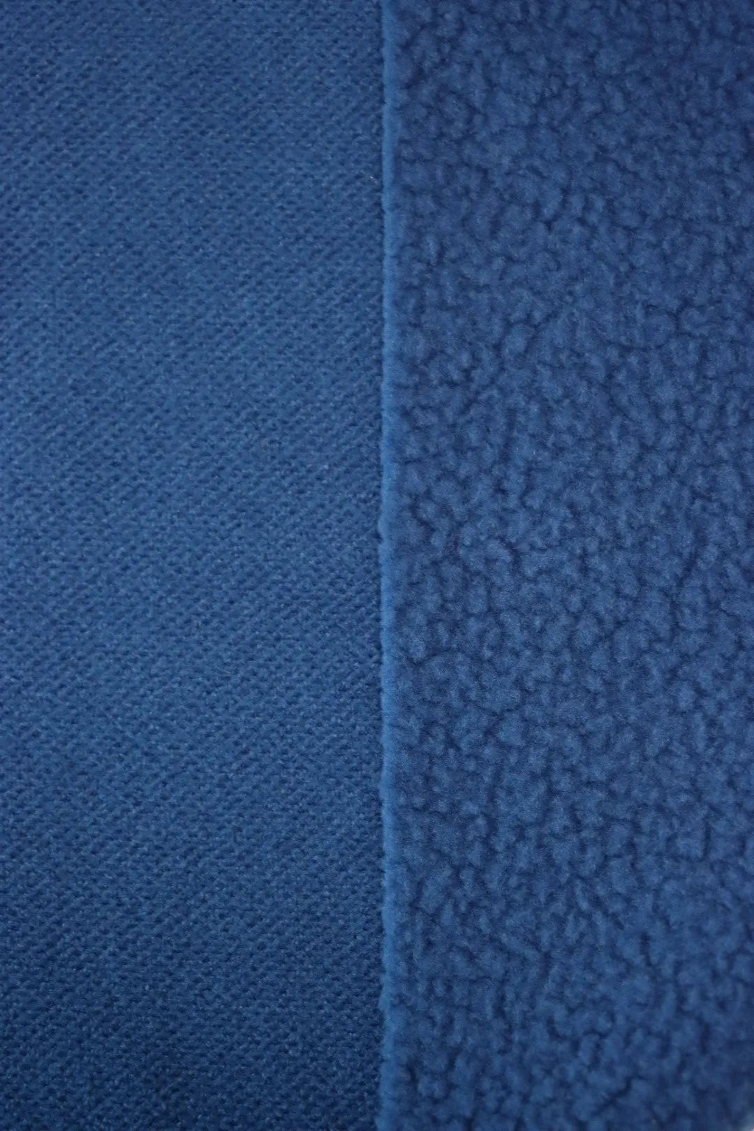 1YD 4IN REMNANT; Capri Blue Polartec Thermal Pro Pique Textured Sweater Fleece