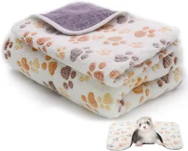 2Pack Waterproof Guinea Pig Blankets,Small Animal Fleece Cage Blankets Washable, Reusable Guinea Pig Fleece Sleep Mat for Rabbit, Hamster, Chinchilla, Dogs Cage Accessories-23''16"
