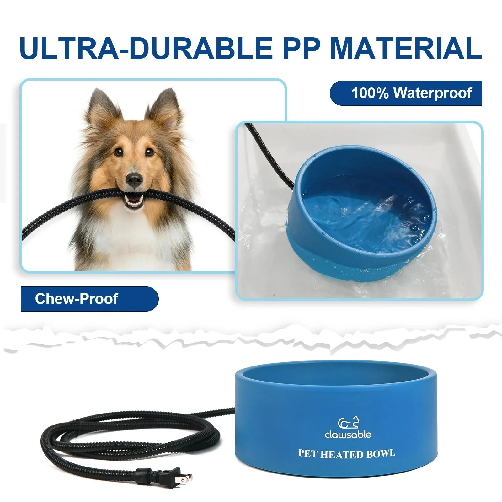 3.2L Extra-Large Heated Pet Bowl