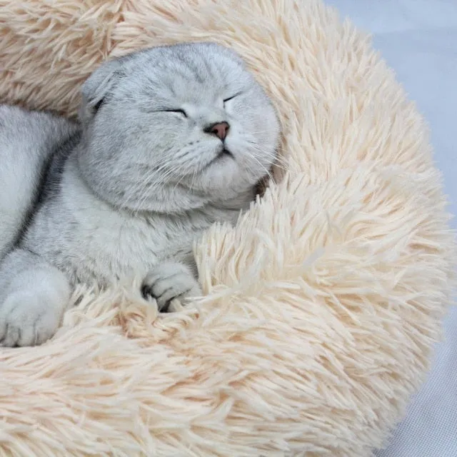 50cm-70cm Long Plush Super Soft Pet Bed