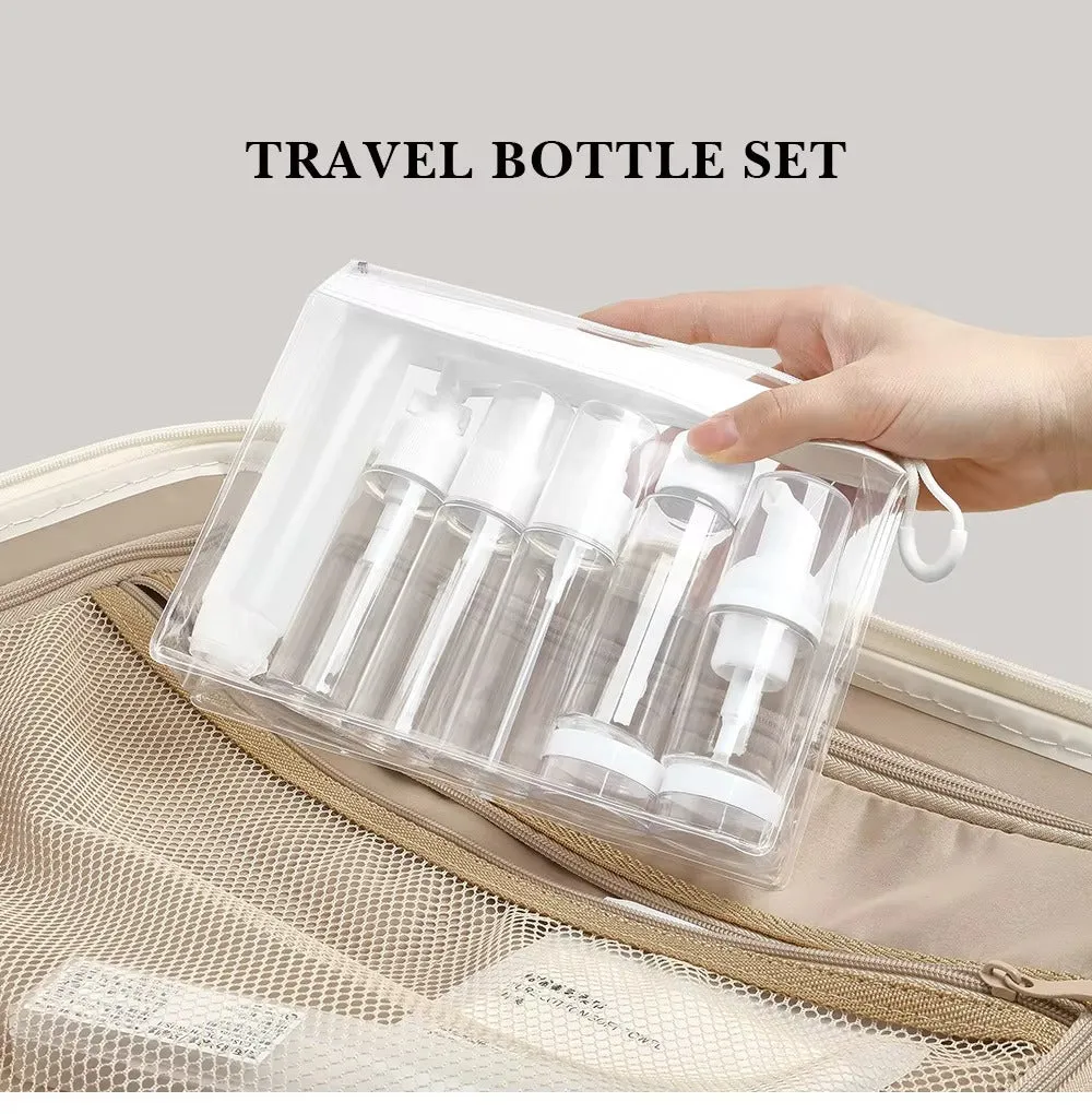 7PCs BPA Free Portable Toiletry Containers Set-(SA2405-283)