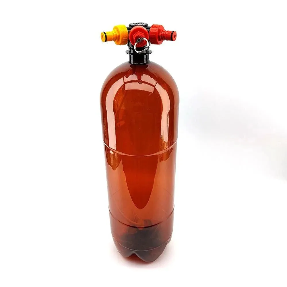 8L PET Keg with Ball Lock Disconnect Tapping Head Kit