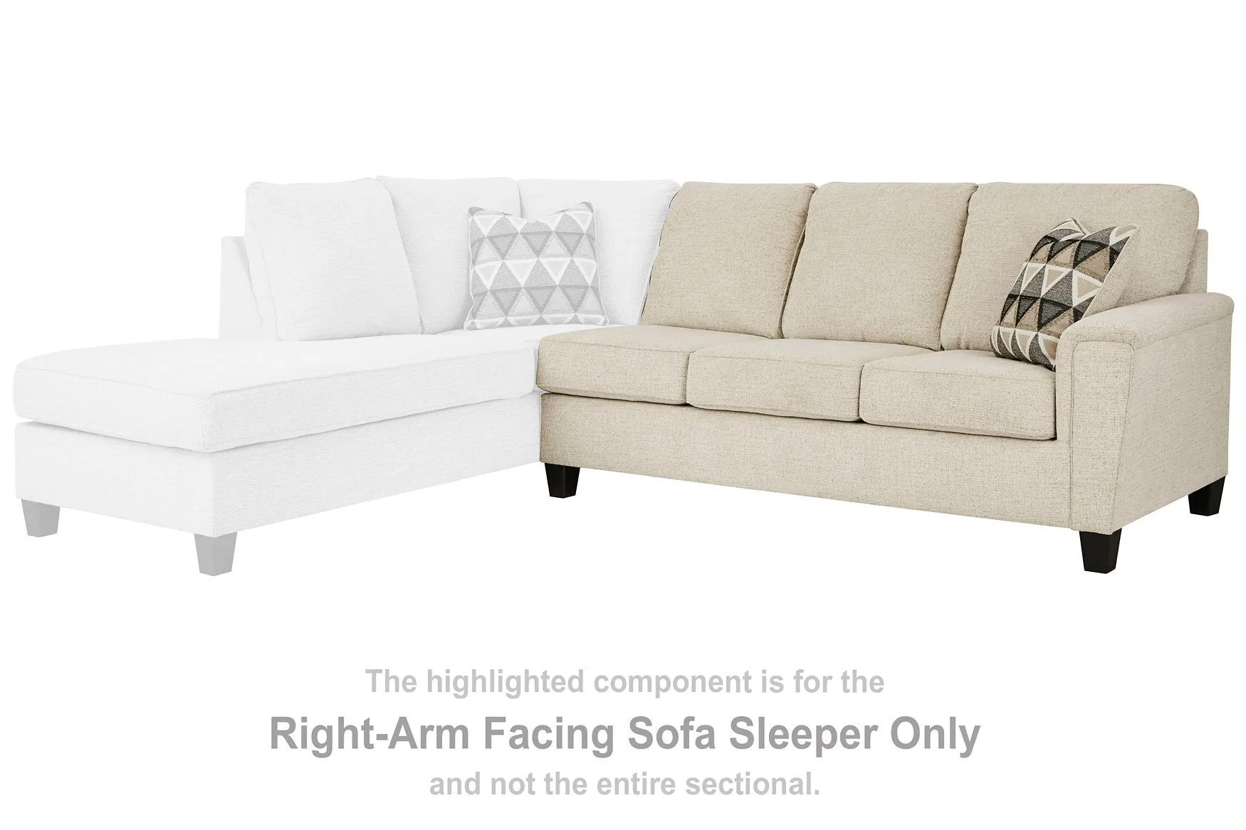Abinger Sleeper Sectional with Chaise