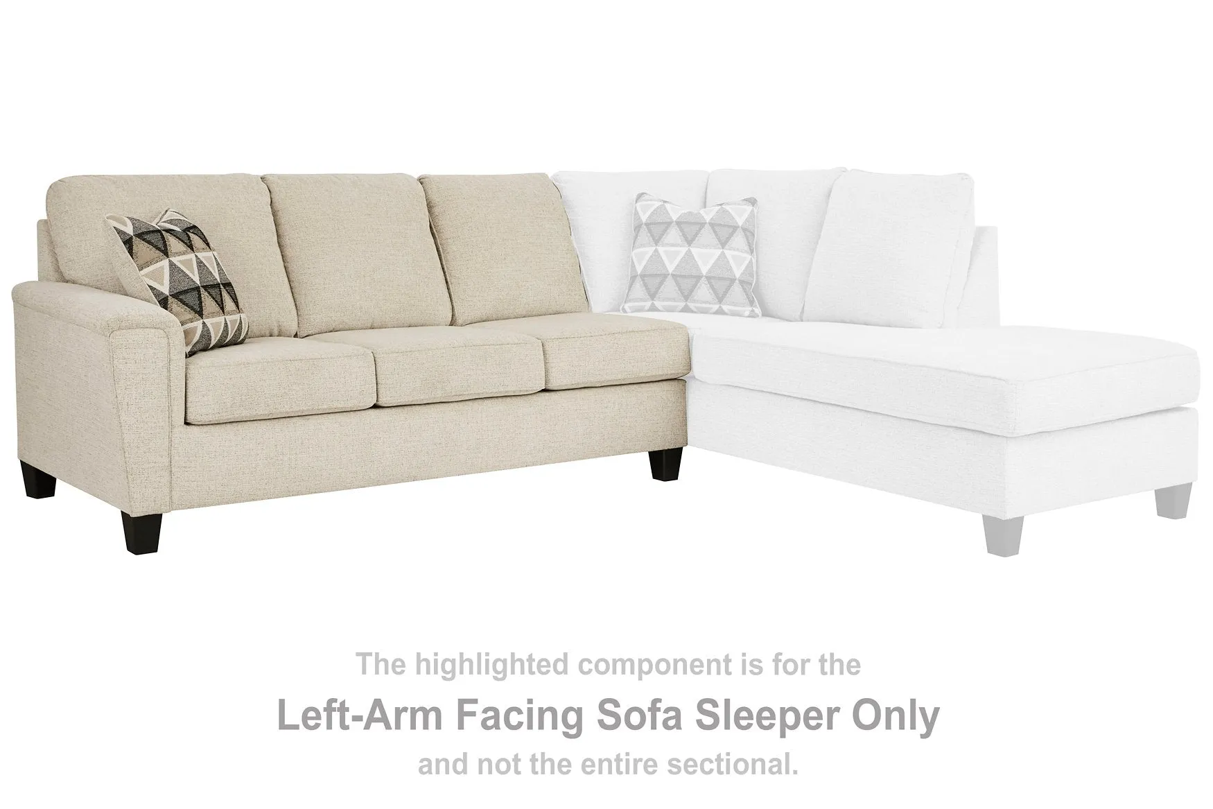 Abinger Sleeper Sectional with Chaise