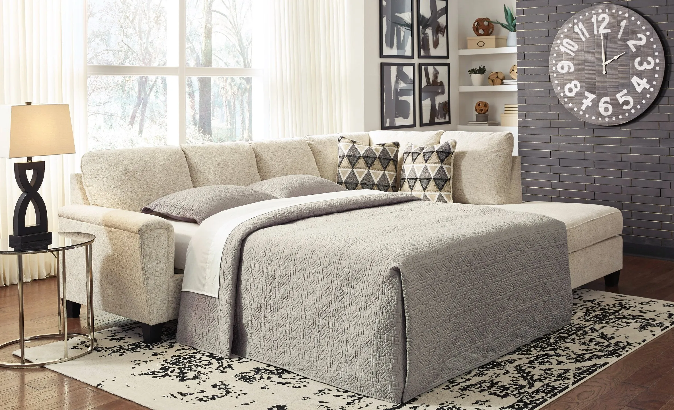 Abinger Sleeper Sectional with Chaise