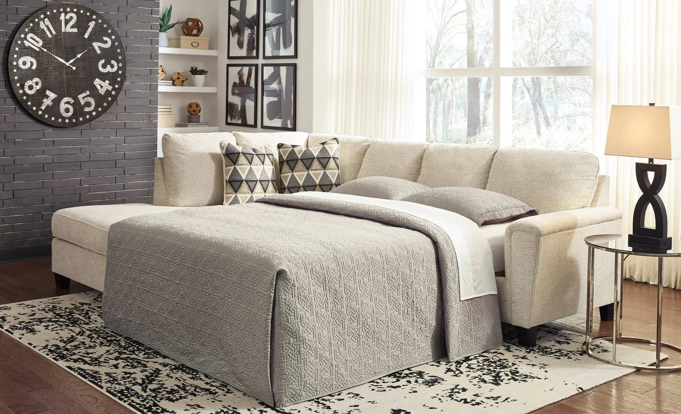 Abinger Sleeper Sectional with Chaise