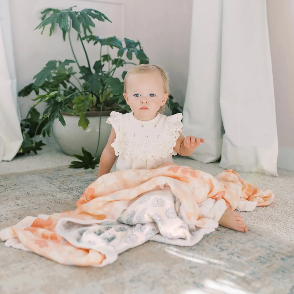 Aden   Anais Silky Soft Bamboo Dream Blanket - Koi Pond