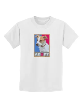 Adopt Cute Puppy Cat Adoption Childrens T-Shirt