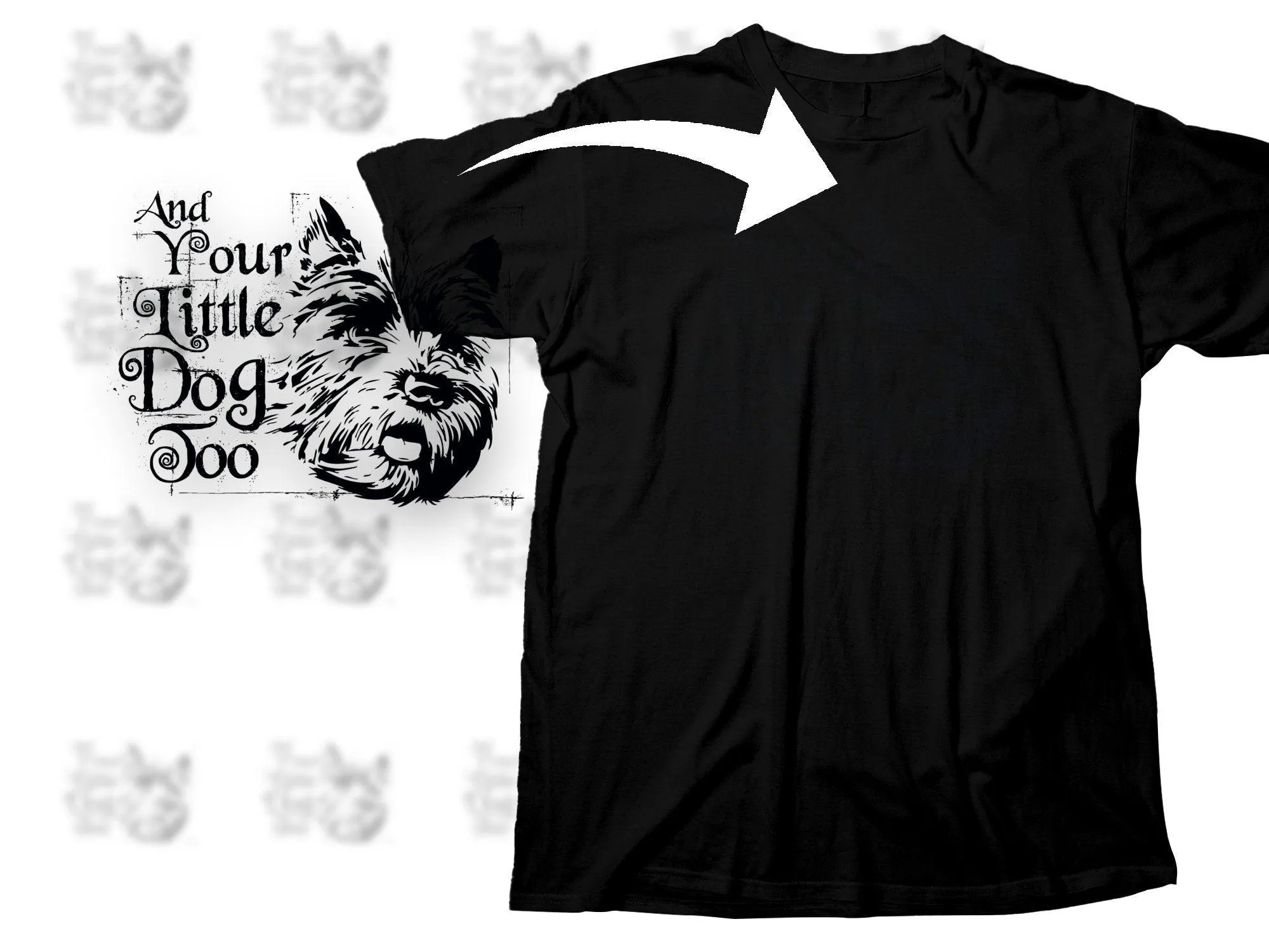And Your Little Dog Too Cute Puppy Png Digital Download