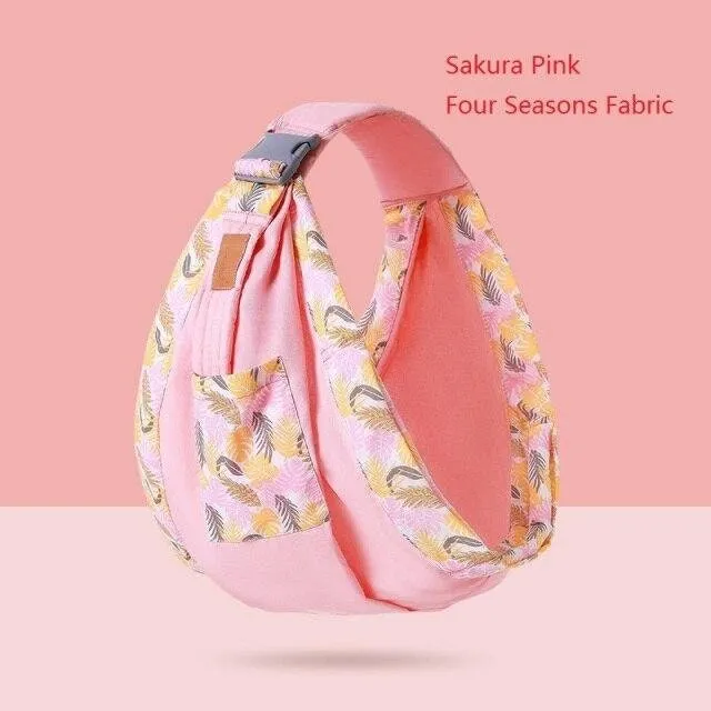 Baby Wrap Carrier - NewbornInfant Sling Dual Use - Mesh Fabric