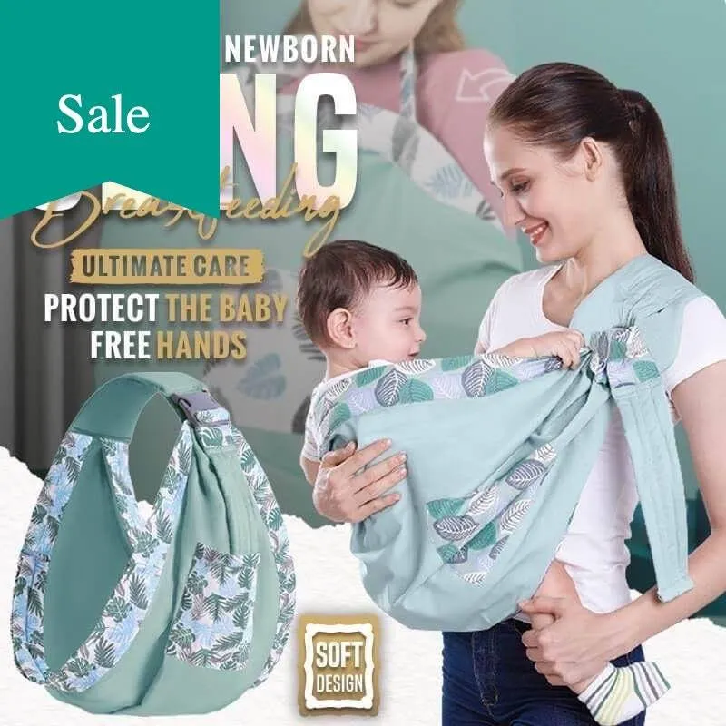 Baby Wrap Carrier - NewbornInfant Sling Dual Use - Mesh Fabric
