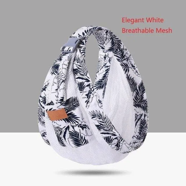 Baby Wrap Carrier - NewbornInfant Sling Dual Use - Mesh Fabric