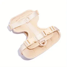 barking buddies harness - pale pink