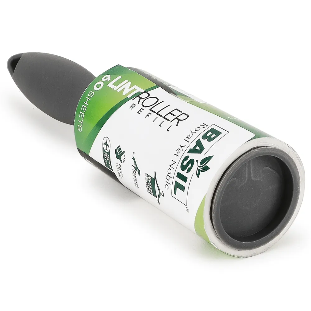 Basil Lint Roller for Dogs and Cats (Black)