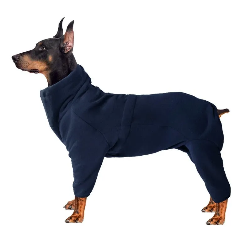 Big Dog Warm Plush Zip Fleece Coat