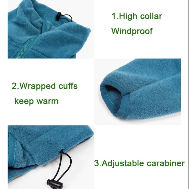 Big Dog Warm Plush Zip Fleece Coat