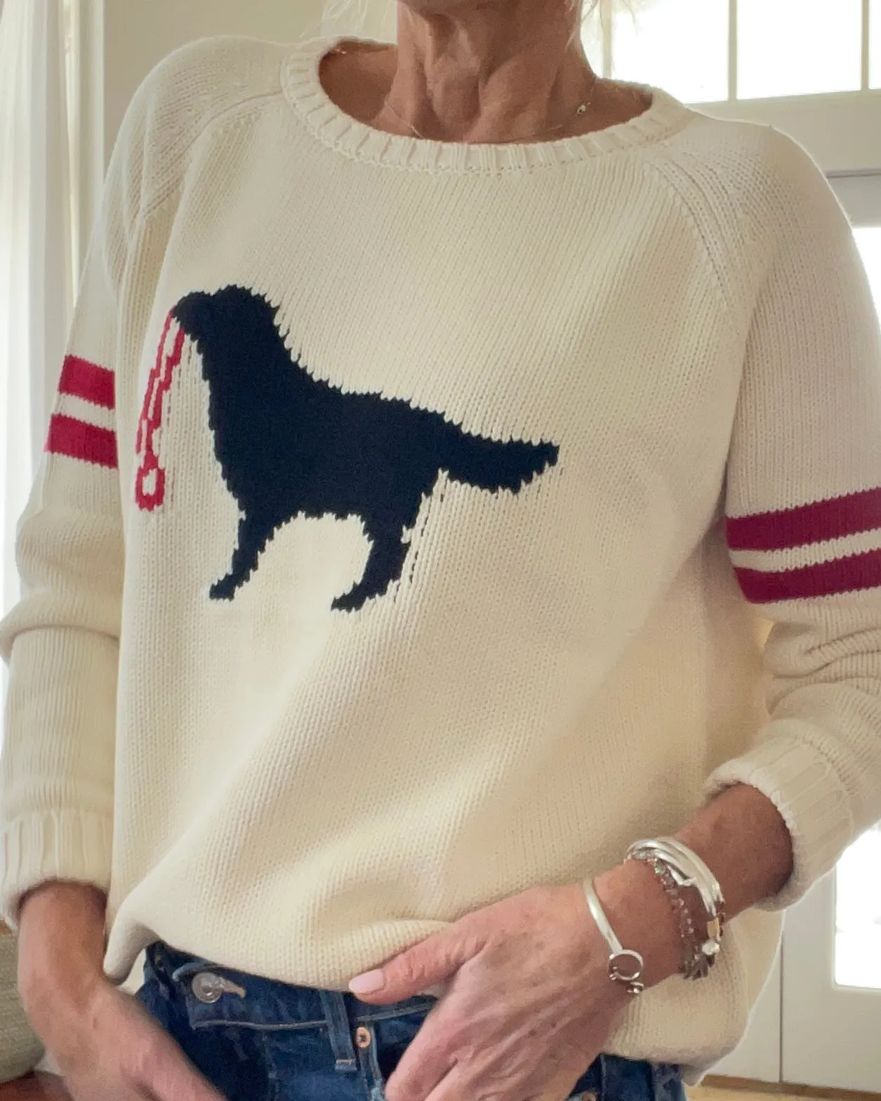 Black Dog Campus Sweater