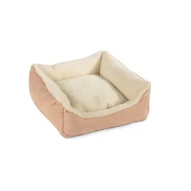 Bronte Glen Merino Wool Dog Bed - Cream