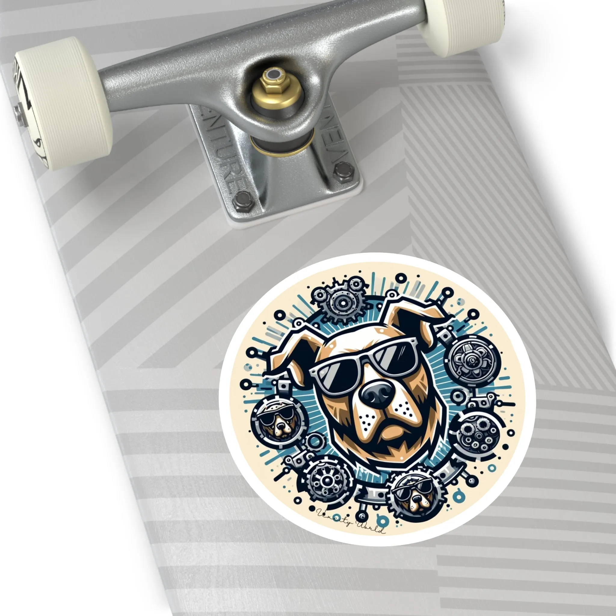 Bruno The Dog Sticker, Indoor\Outdoor