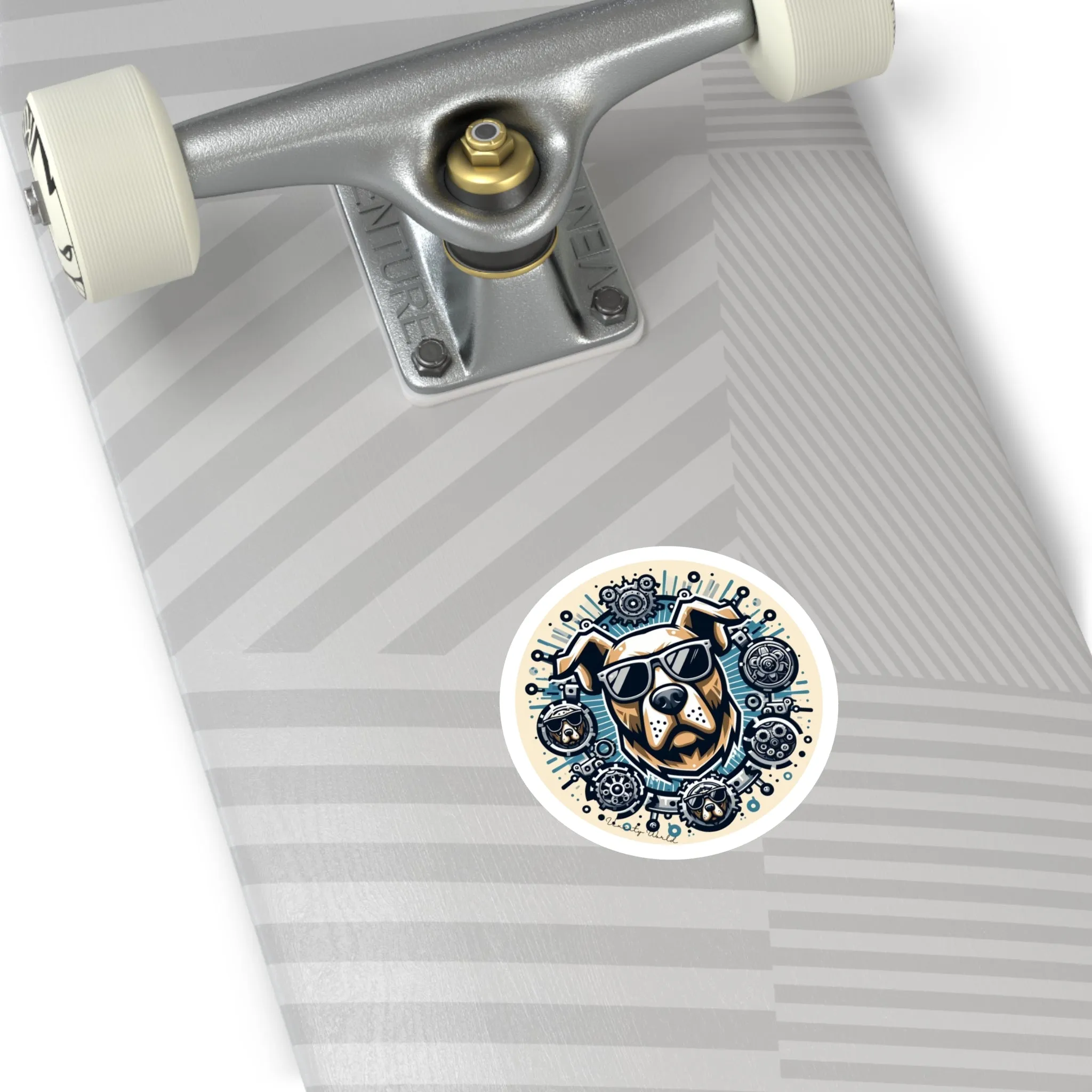 Bruno The Dog Sticker, Indoor\Outdoor