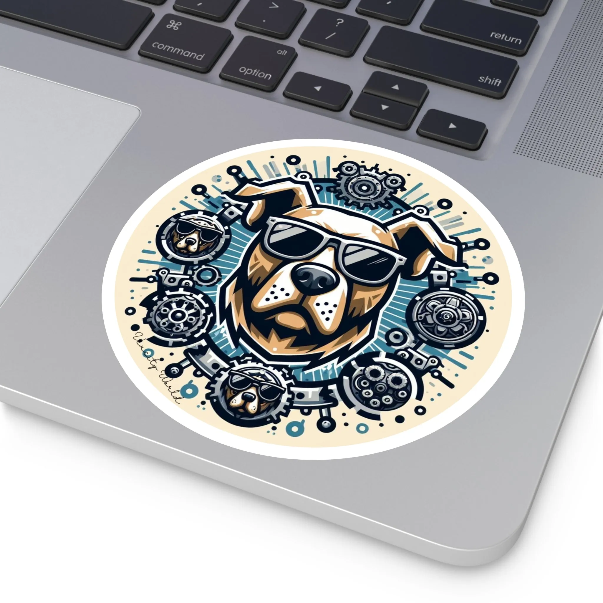 Bruno The Dog Sticker, Indoor\Outdoor