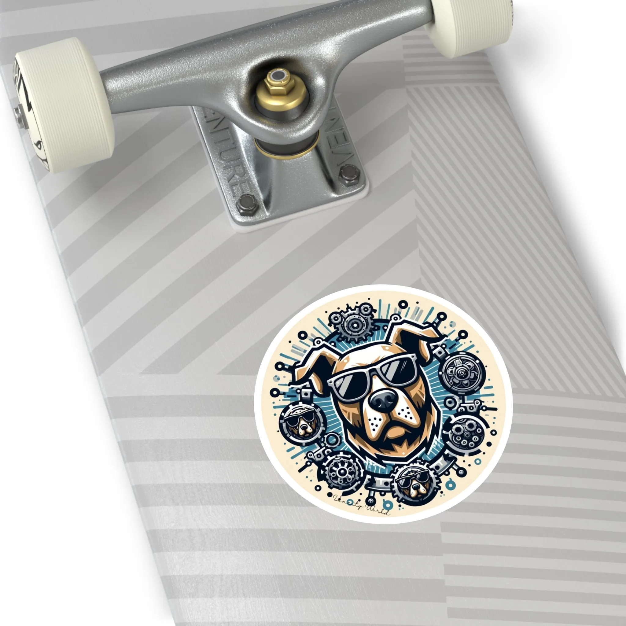 Bruno The Dog Sticker, Indoor\Outdoor