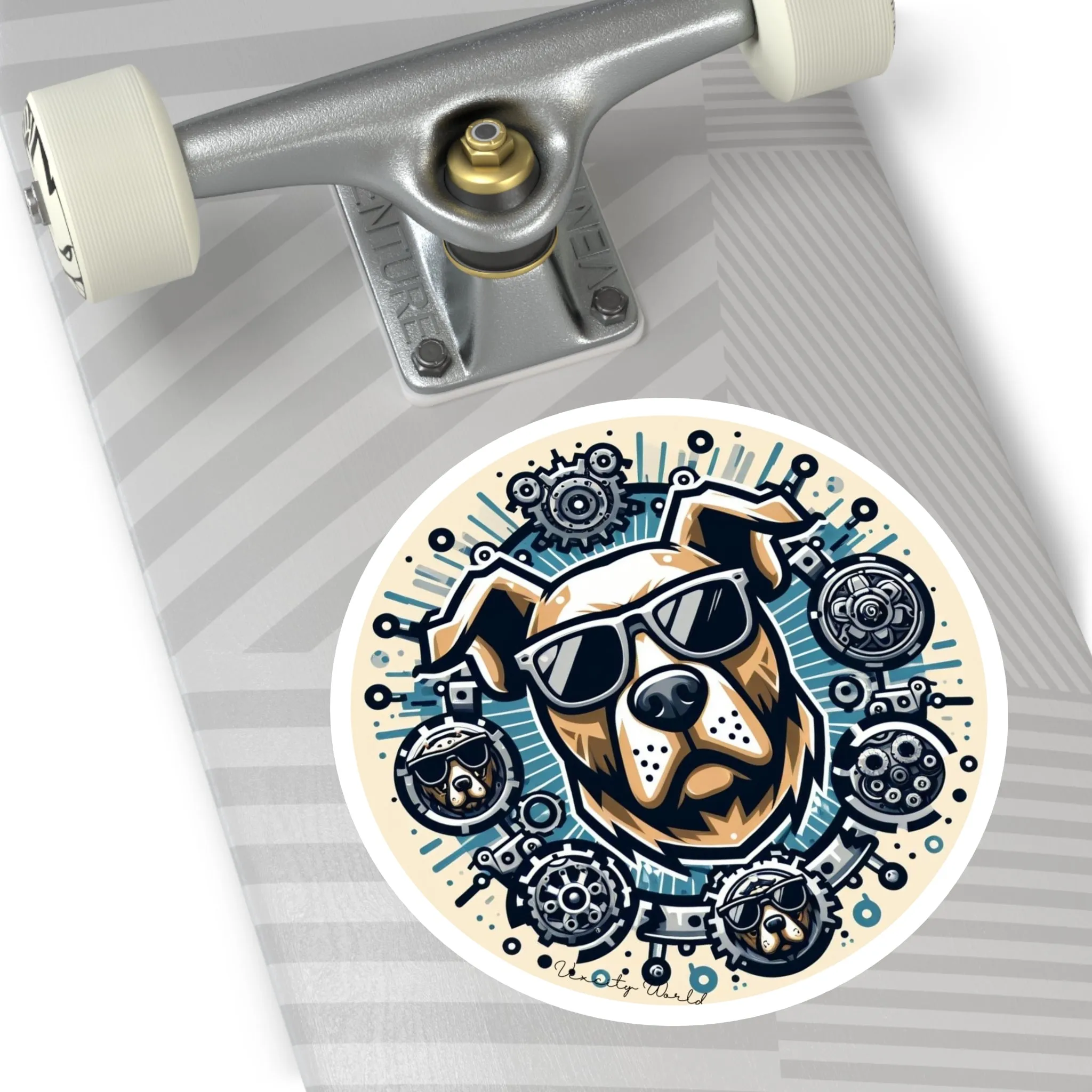Bruno The Dog Sticker, Indoor\Outdoor