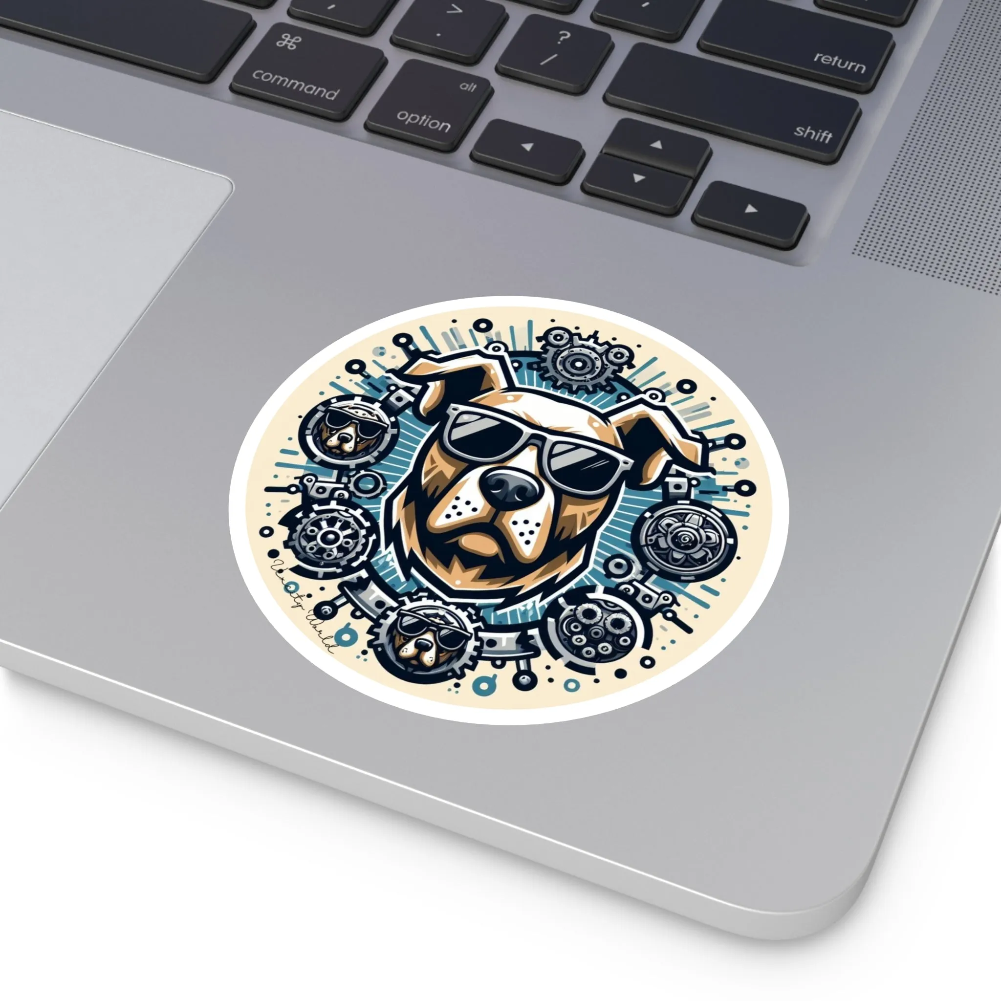 Bruno The Dog Sticker, Indoor\Outdoor