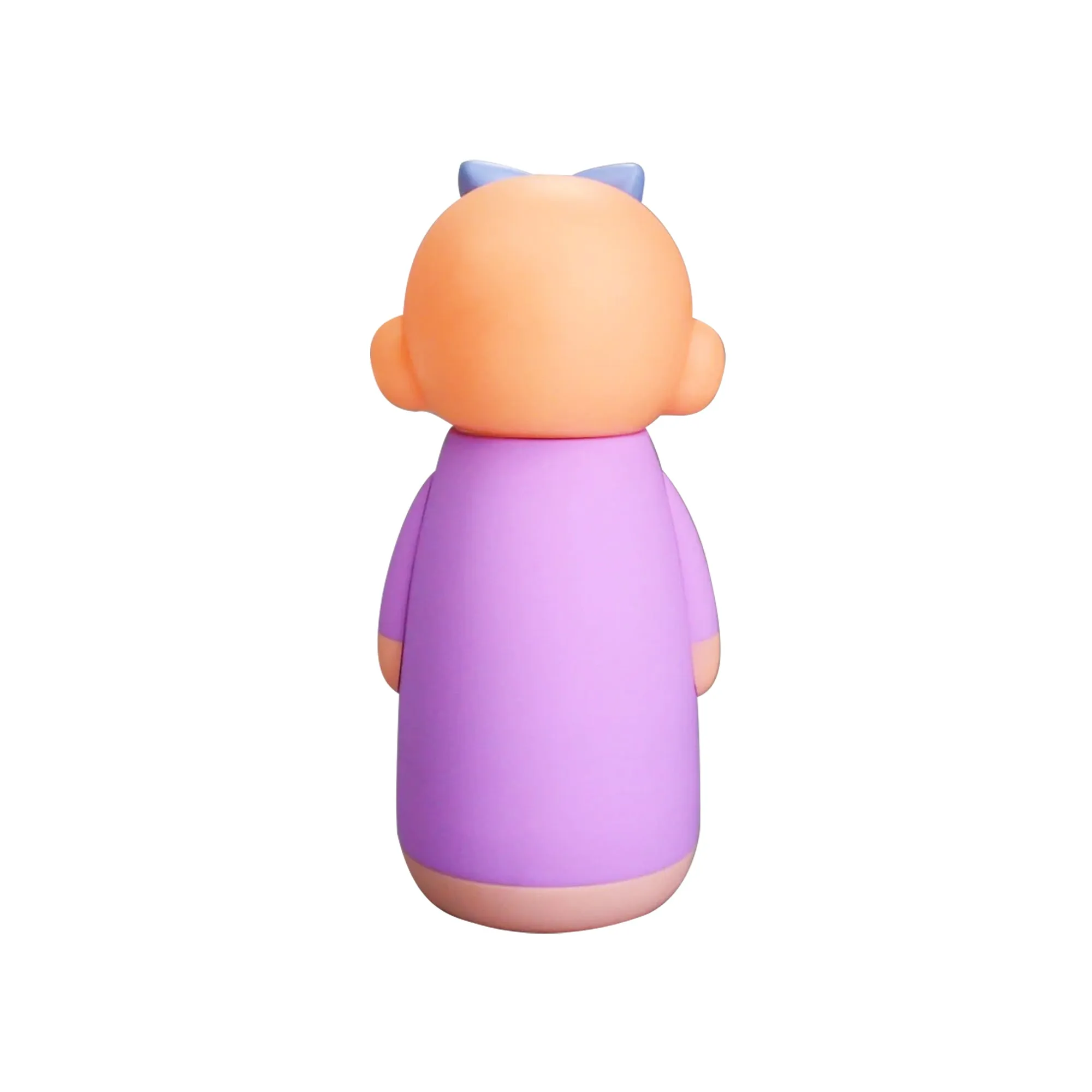 Cute Monkey Bottle - 230 ml Purple