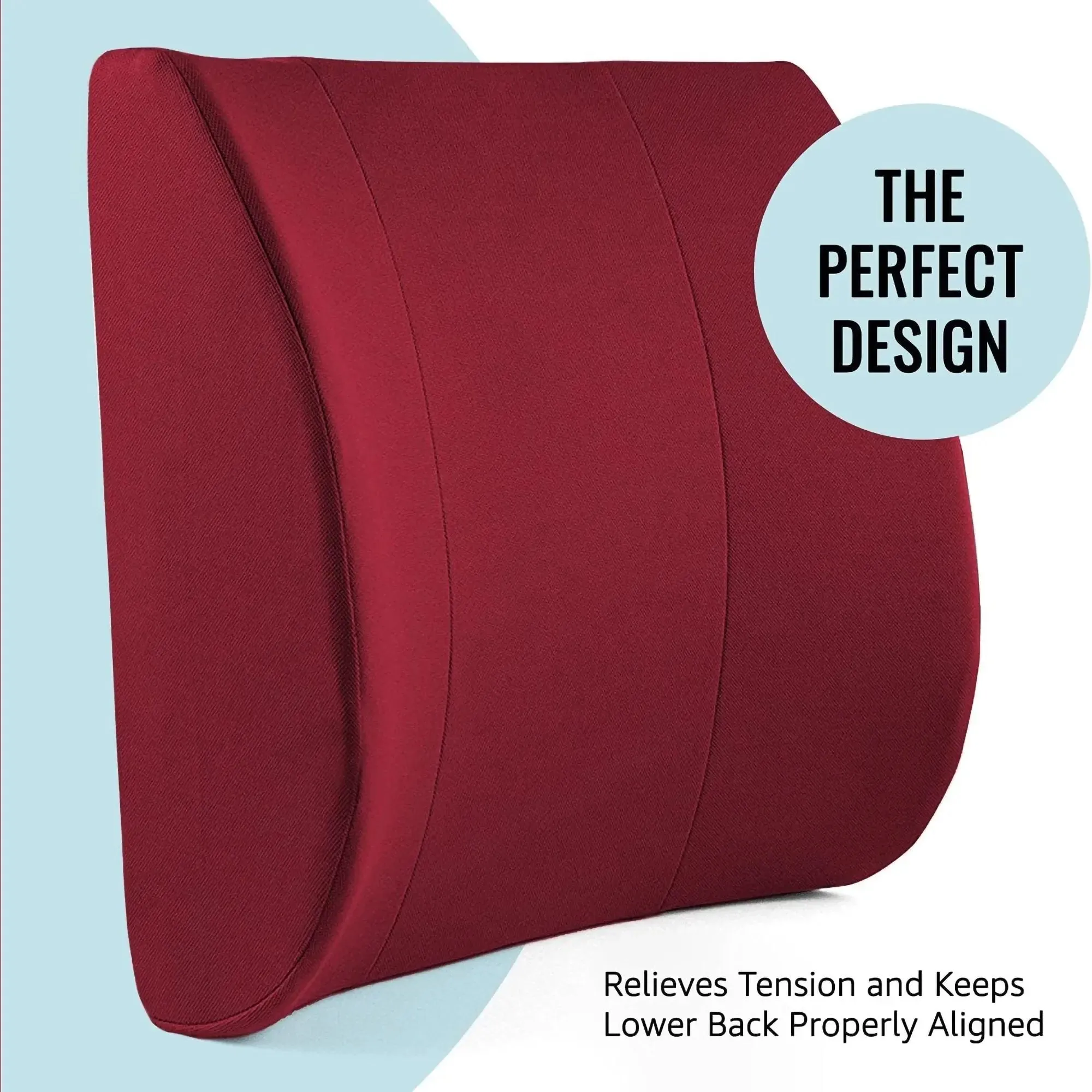 DMI® Foam Lumbar Seat Cushion, 14 x 13 in.