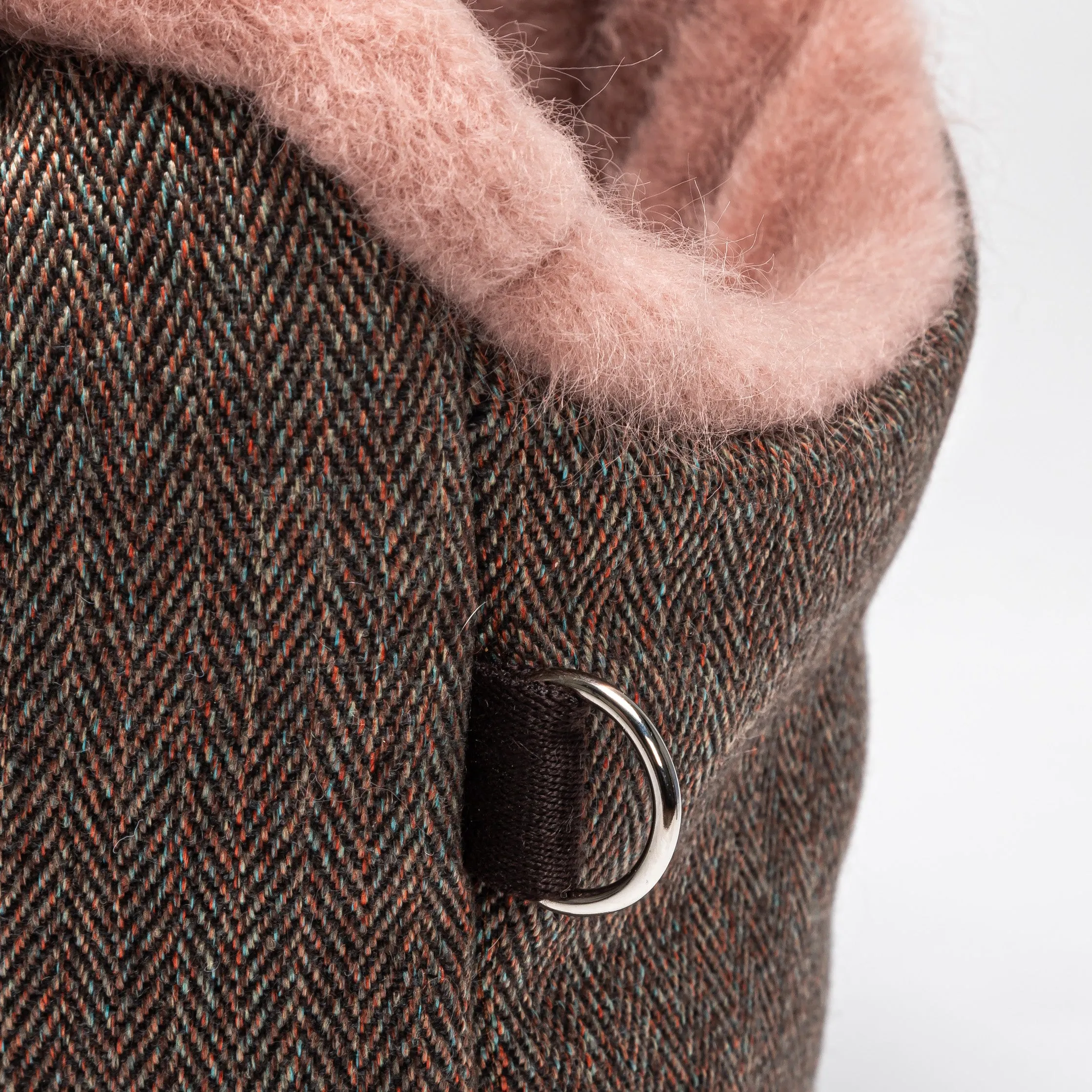 Dog Bag Milano Herringbone Brown from Cloud 7