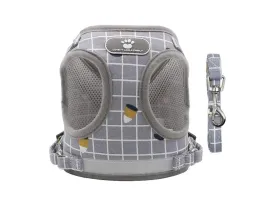 Dog Harness Gray Y