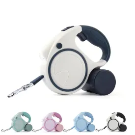 Dog Leash With Led Lights and Garbage Bag