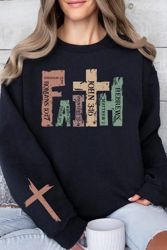 Faith Christian Fleece Sweatshirt