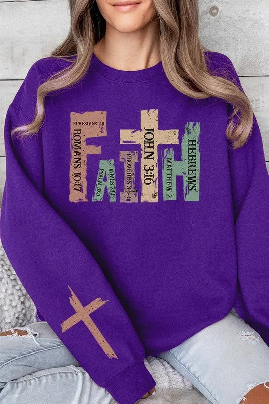 Faith Christian Fleece Sweatshirt