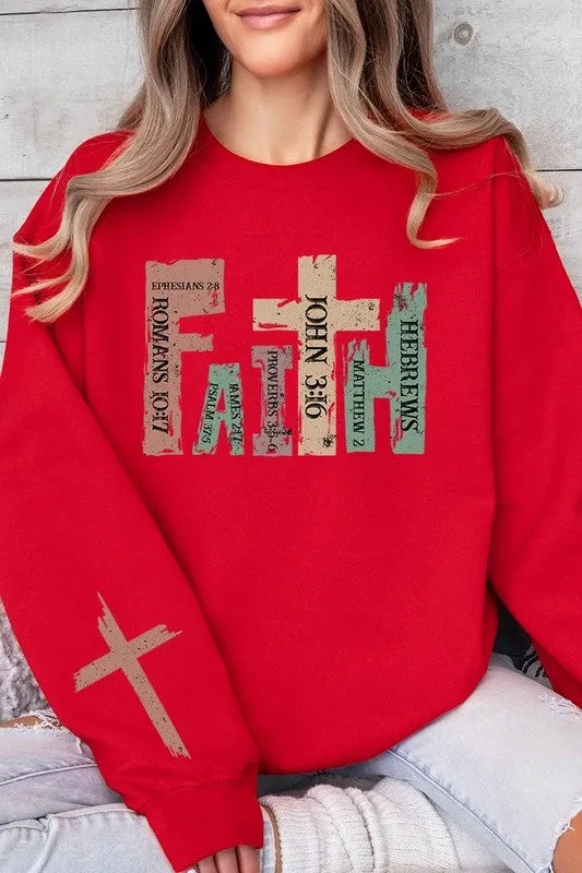 Faith Christian Fleece Sweatshirt