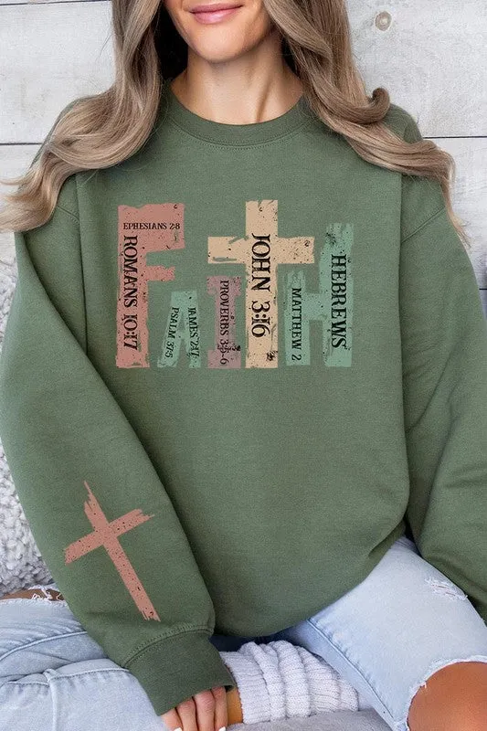Faith Christian Fleece Sweatshirt