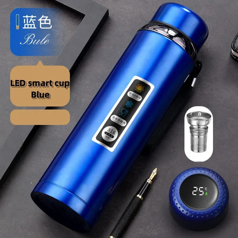 Funki Buys | Water Bottles | Vacuum Flask Tea Separation | LED