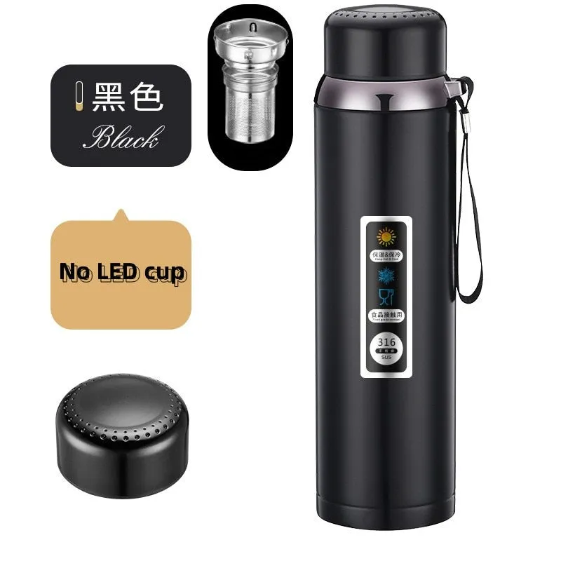 Funki Buys | Water Bottles | Vacuum Flask Tea Separation | LED