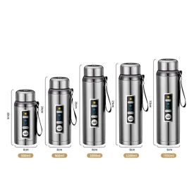Funki Buys | Water Bottles | Vacuum Flask Tea Separation | LED
