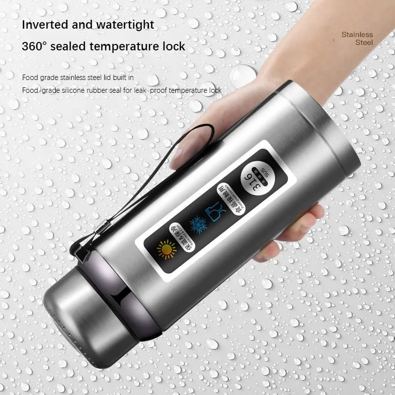 Funki Buys | Water Bottles | Vacuum Flask Tea Separation | LED