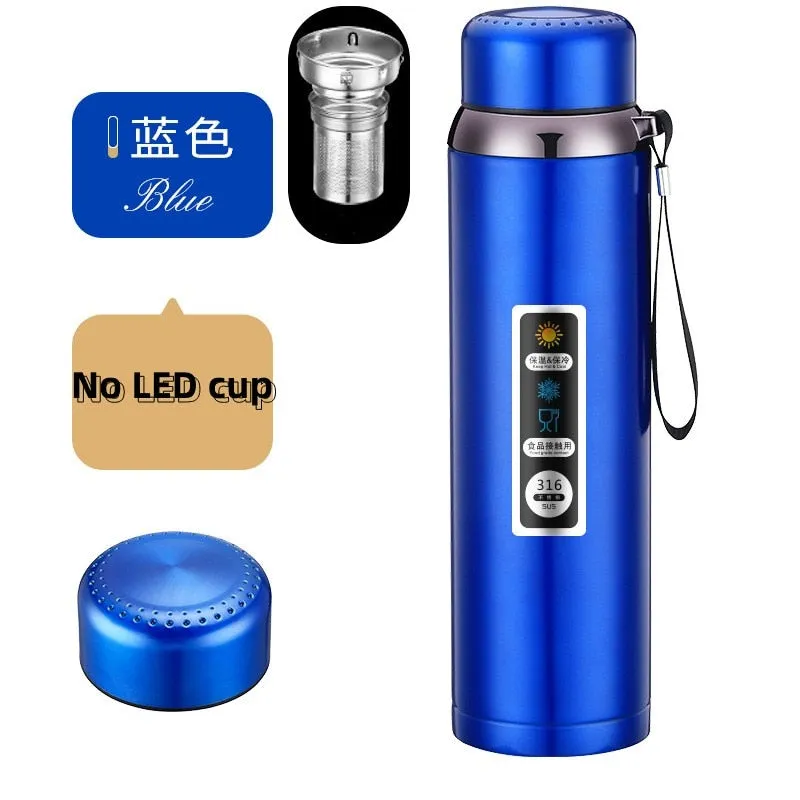 Funki Buys | Water Bottles | Vacuum Flask Tea Separation | LED