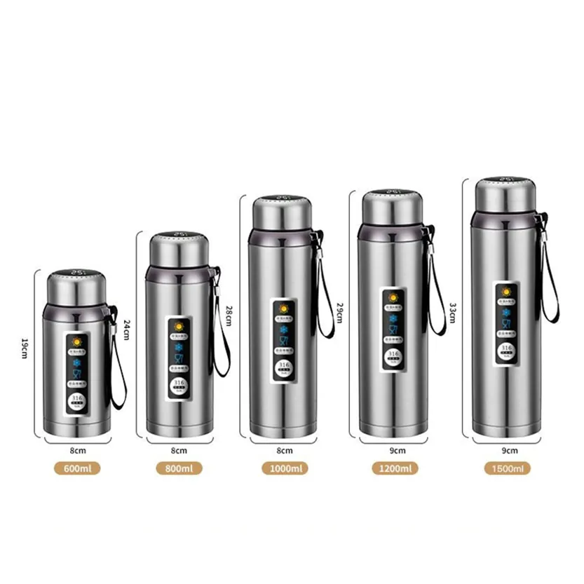 Funki Buys | Water Bottles | Vacuum Flask Tea Separation | LED