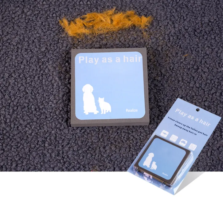 Hair Remover Pet Hair Removing Sponge Handheld Portable Pet Cleaning Sponge