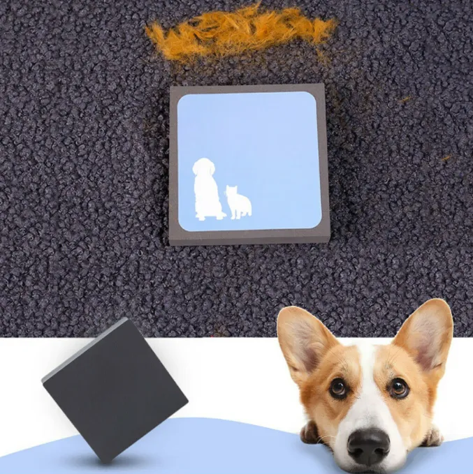 Hair Remover Pet Hair Removing Sponge Handheld Portable Pet Cleaning Sponge