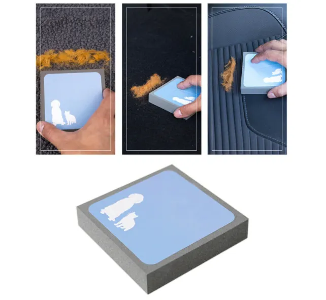Hair Remover Pet Hair Removing Sponge Handheld Portable Pet Cleaning Sponge