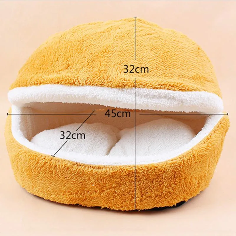 Hamburger Cat Bed