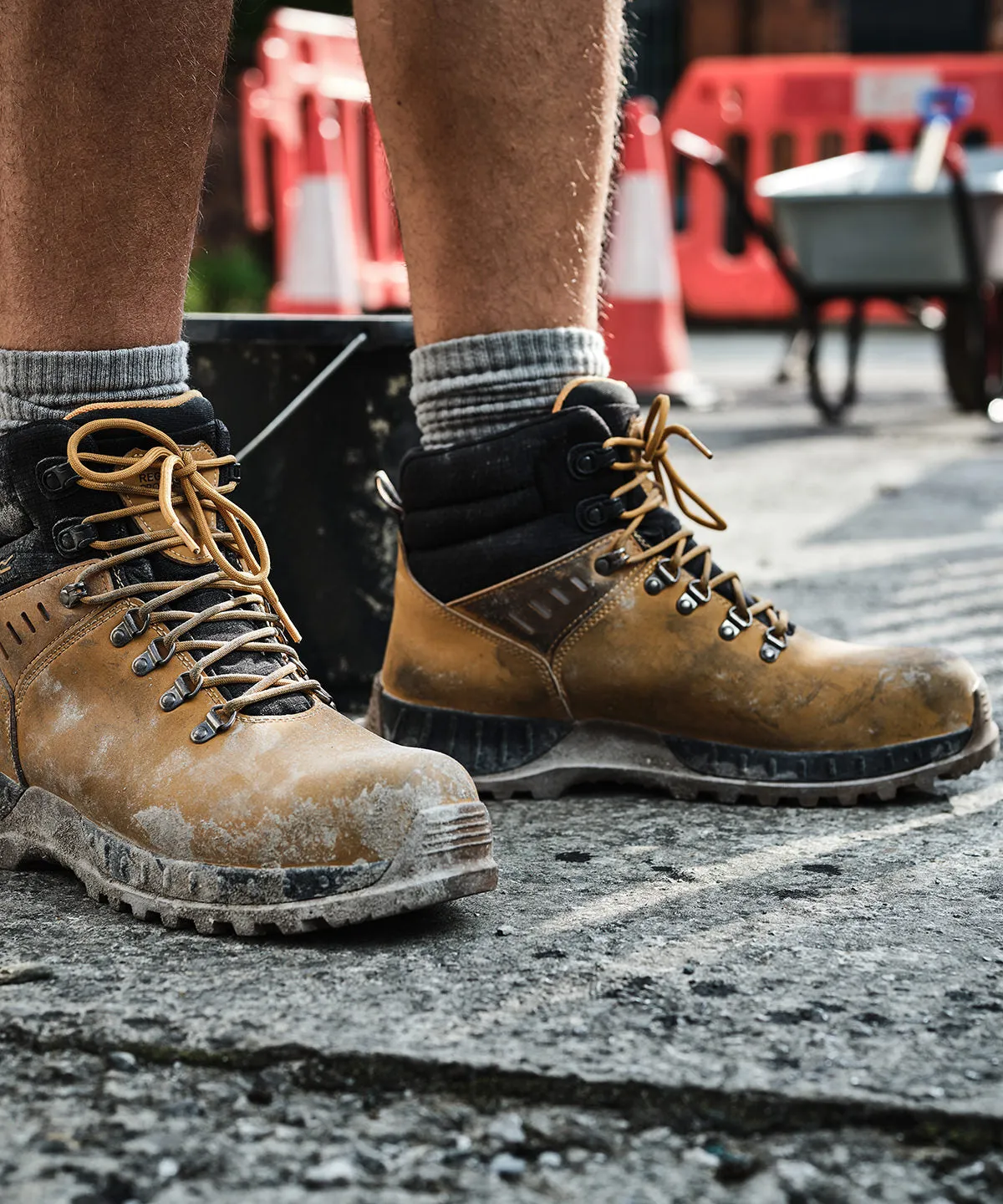 Honey/Black - Grindstone S3 waterproof safety boots