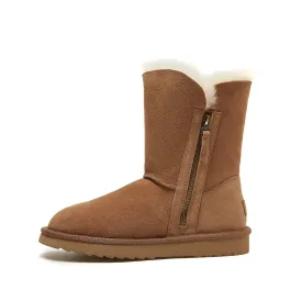 JAMIE - WOMEN'S CLASSIC SIDE ZIP UGG BOOT - CHESTNUT